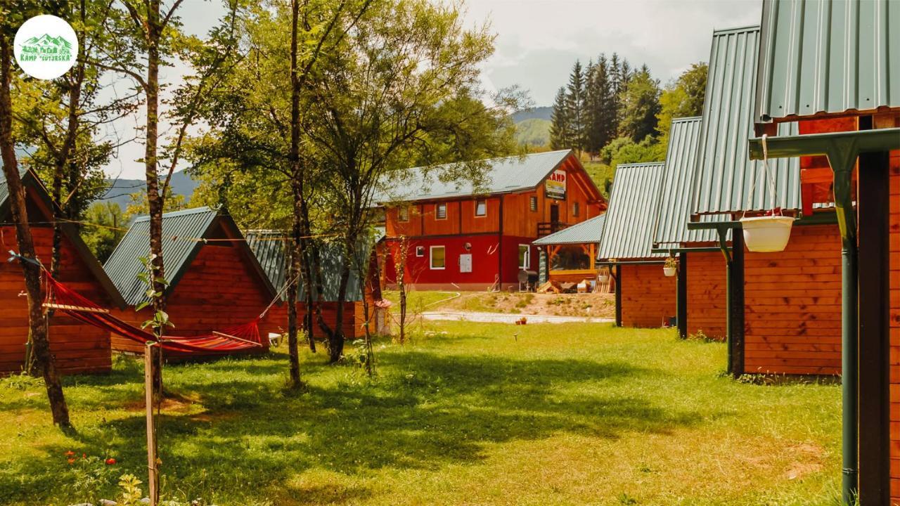 Camp Sutjeska Hotel Tjentiste Kültér fotó