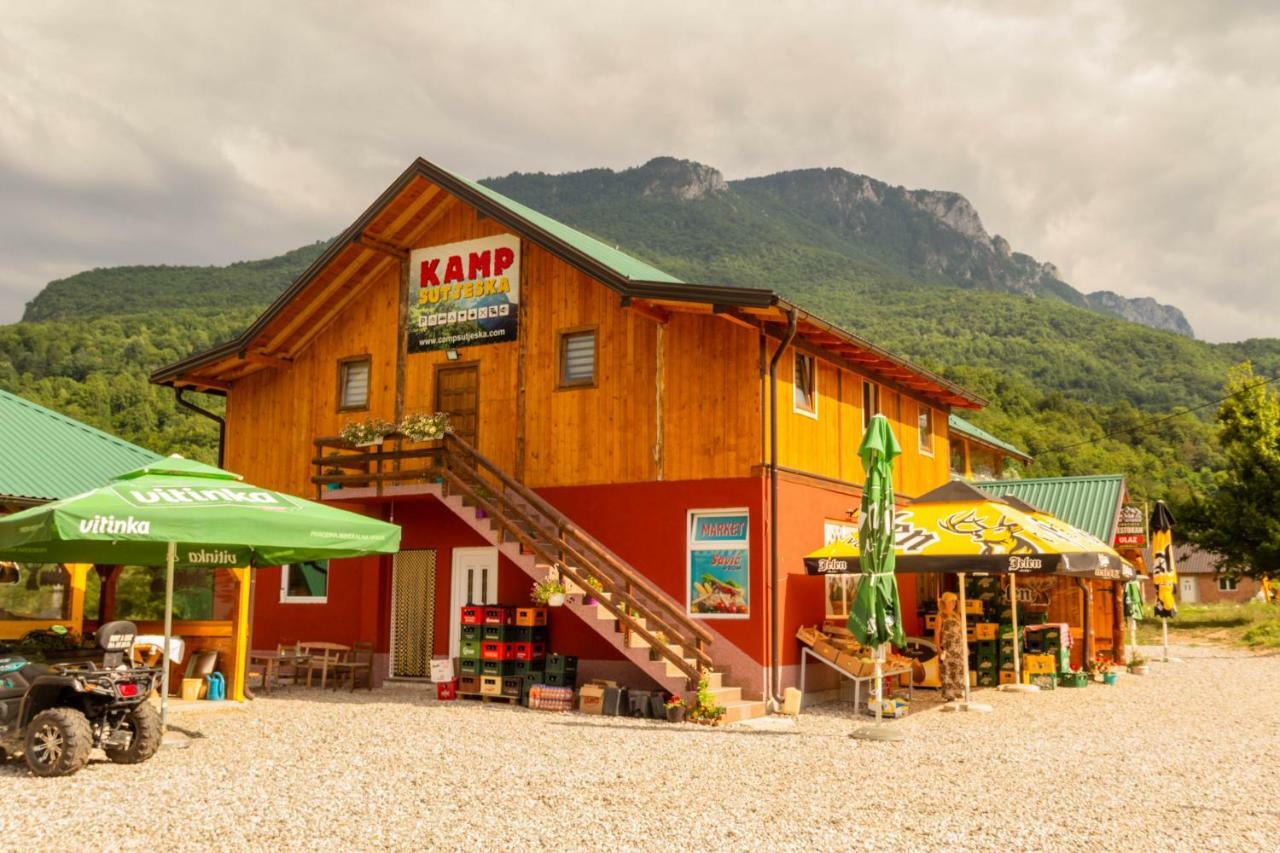 Camp Sutjeska Hotel Tjentiste Kültér fotó
